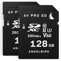 Angelbird AVpro SDXC UHS-II V60 128GB 2-pack - thumbnail