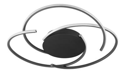 Highlight Plafondlamp Reverso Ø 48 cm zwart