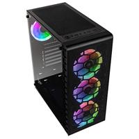 Kolink OBSERVATORY LITE MESH Midi-tower Gaming-behuizing Zwart - thumbnail