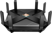 TP-Link Archer AX6000 draadloze router Gigabit Ethernet Dual-band (2.4 GHz / 5 GHz) 4G Zwart - thumbnail