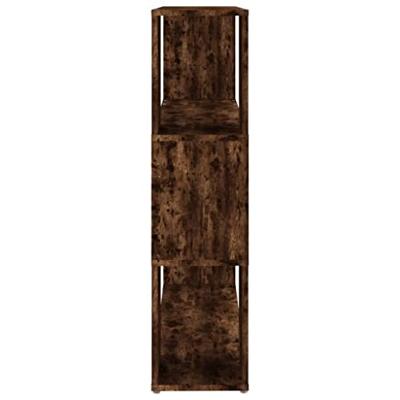 Boekenkast/kamerscherm 100x24x94 cm gerookt eikenkleurig Boekenkast/kamerscherm 100x24x94 cm gerookt eikenkleurig