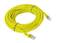 Cat6 UTP kabel Lanberg PCU6-10CC-1000-Y Geel 10 m - thumbnail