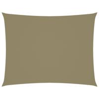 Zonnescherm rechthoekig 3,5x4,5 m oxford stof beige - thumbnail