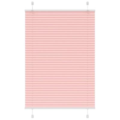 Pliss rolgordijn 90x100 cm stofbreedte 89,4 cm polyester roze