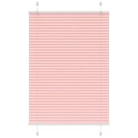 Pliss rolgordijn 90x100 cm stofbreedte 89,4 cm polyester roze - thumbnail