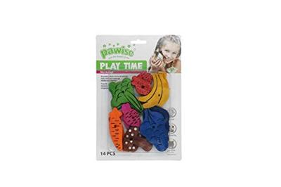Pawise Small pet play toy-fruit/veggie mix 14pk Pawise Small pet play toy-fruit/veggie mix 14pk