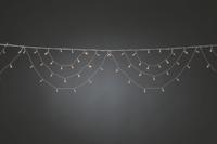 Lichtgordijn voor buiten - 184 LEDs - Extra warm wit - 6 meter - Dimbaar - Multifunctioneel - Kerstverlichting - thumbnail