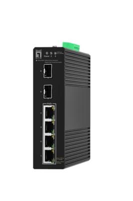 LevelOne IGS-2106P netwerk-switch Managed L2 Gigabit Ethernet (10/100/1000) Power over Ethernet (PoE) Zwart