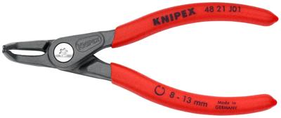 Knipex 48 21 J01 Precisie-borgveertang Geschikt voor borgringen Binnenringen 8-13 mm Puntvorm 90° haaks Knipex 48 21 J01 Precisie-borgveertang Geschikt voor borgringen Binnenringen 8-13 mm Puntvorm 90° haaks