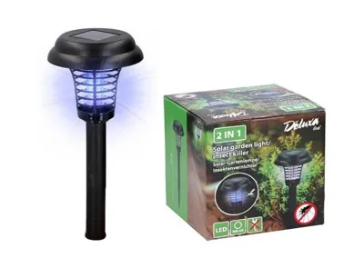 Anti-insectenlamp solar zwart Anti-insectenlamp solar zwart