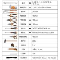 Beta Easy | 2054E-128 | Gereedschapskoffer | 128 Delig - 020546002 - thumbnail