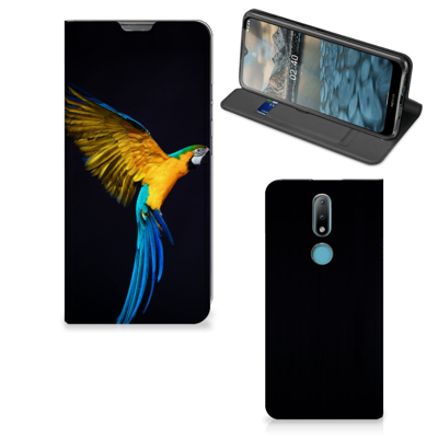 Nokia 2.4 | Hoesje maken | Papegaai