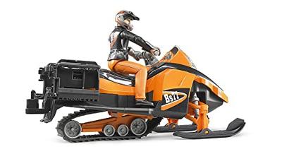 bruder bworld Sneeuwscooter met bestuurder en accessoires modelvoertuig - thumbnail