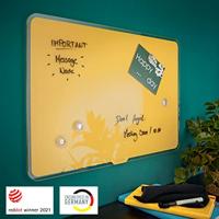 Magnetisch bord Leitz Cosy Geel - thumbnail