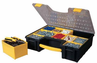 STANLEY Assortimentsdoos Universeel (b x h x d) 423 x 106 x 334 mm Aantal vakken: 8 Inhoud 1 stuk(s)