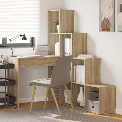 Hoekbureau Sonoma eiken 101,5 x 149,5 x 149,5 cm Bewerkt hout