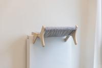 Trixie hangmat hout onbehandeld grijs - thumbnail