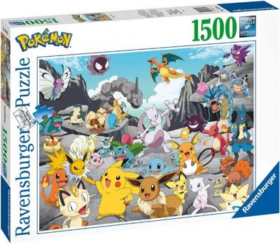 Puzzle 1500 p - Pokémon Classics