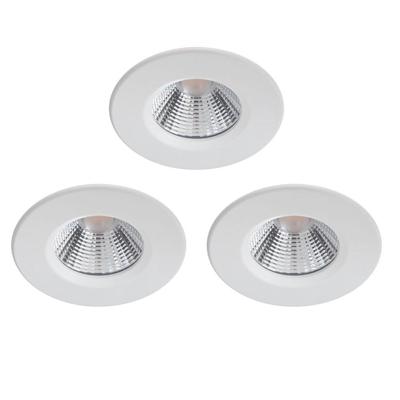 Philips Led inbouwspotsDive (3x) 3x6w - 2700K - 8,5cm wit - 75604800