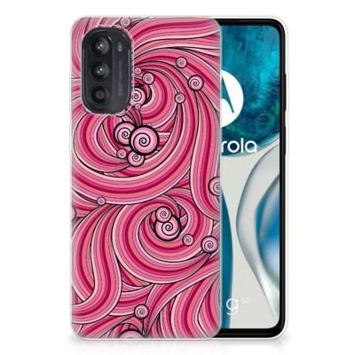 Motorola Moto G52/G82 | Hoesje maken | Swirl Pink