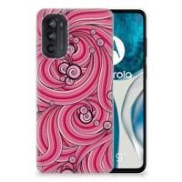 Motorola Moto G52/G82 | Hoesje maken | Swirl Pink - thumbnail