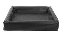 Bia bed hondenmand original square zwart Bia-4 85x70x15 cm - thumbnail