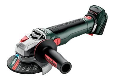Metabo Accu-haakse slijper | 125 mm | WB 18 LT BL 11-125 quick | 18V | met rem, snelspanmoer, draaibare accu-pack - 613054850 Metabo Accu-haakse slijper | 125 mm | WB 18 LT BL 11-125 quick | 18V | met rem, snelspanmoer, draaibare accu-pack - 613054850