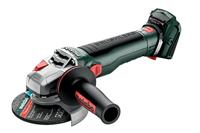 Metabo Accu-haakse slijper | 125 mm | WB 18 LT BL 11-125 quick | 18V | met rem, snelspanmoer, draaibare accu-pack - 613054850 - thumbnail