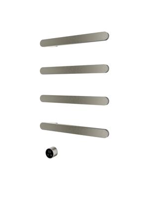 Hotbath &MORE set van 4 rails RASS50 SOFT SQUARE 50 cm met separate schakelaar en inbouw element Geborsteld Nikkel (RASS50-4GN) Hotbath &MORE set van 4 rails RASS50 SOFT SQUARE 50 cm met separate schakelaar en inbouw element Geborsteld Nikkel (RASS50-4GN)