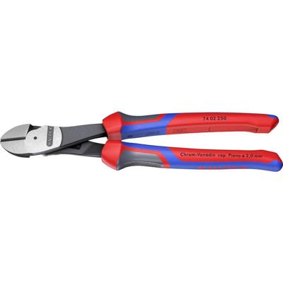 Knipex Kracht-zijsnijtang zwart geatramenteerd met meer-componentengrepen 250 mm - 7402250