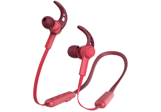 Hama Bluetooth®-koptelefoon Nekband In-ear Micro Ear-hook Rood Hama Bluetooth®-koptelefoon Nekband In-ear Micro Ear-hook Rood