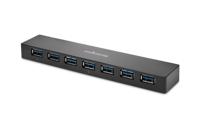 Kensington USB 3.0 7-Poorten Hub, Overdrachtsnelheden Tot 5 Gbps - 3 Ampsère Om Smartphones En Tablets Snel Op Te Laden, Plug & Play-Installatie, Compatible Met HP, Dell, Windows, Macbook, K39123EU - thumbnail