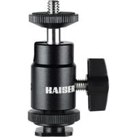 Kaiser Kogelgewricht HS met montagevoet en statiefdraad 1/4" - thumbnail