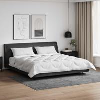 Dekbed met kussen 3 pcs Wit Microfibre - thumbnail