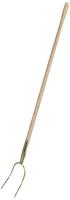 Hooivork 135 cm met 2 tanden - thumbnail