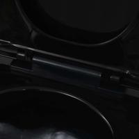 Wandtoilet keramiek zwart - thumbnail