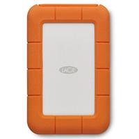 LaCie Rugged 4 TB Externe harde schijf (2,5 inch) USB-C Zilver, Oranje STFR4000800 - thumbnail
