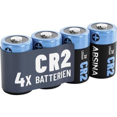 Absina CR2 Speciale batterij Lithium 800 3 V 4 stuk(s)