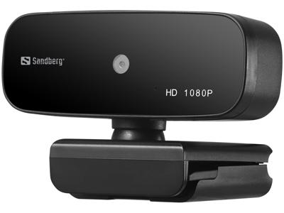 Sandberg 134-14 webcam 2 MP 1920 x 1080 Pixels USB 2.0 Zwart Sandberg 134-14 webcam 2 MP 1920 x 1080 Pixels USB 2.0 Zwart