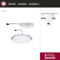 Paulmann 92388 EB Panel Veluna VariFit LED-inbouwlamp LED 10 W Satijn - thumbnail