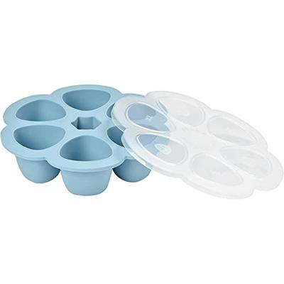 BEABA Multiportions siliconen 6x150 ml blauw