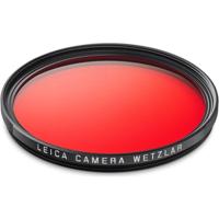 Leica 19696 Slim Filter Red E49 black - thumbnail