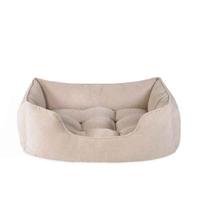 Rosewood 40 winks hondenmand cord ribstof beige - thumbnail