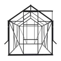 Tuinkas Kate I zwart 3 mm veiligheidsglas Royal Well - Royal well - thumbnail