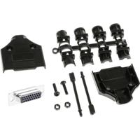 MH Connectors MHDTPPK15HD26FSK D-sub female connectorset 180 ° Aantal polen: 15 Soldeerkelk 1 stuk(s) - thumbnail