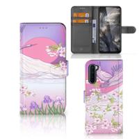OnePlus Nord | Telefoonhoesje | Met pasjeshouder | Bird Flying - thumbnail