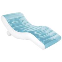 Intex 56874eu wet set collection luchtmat 191x99 cm blauw/wit - thumbnail