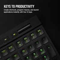 Corsair K100 AIR WIRELESS RGB Ultra-Thin Mechanical gaming toetsenbord - thumbnail