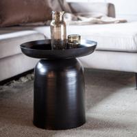 By-Boo Bijzettafel 'Bodie' 45cm, kleur Zwart - thumbnail