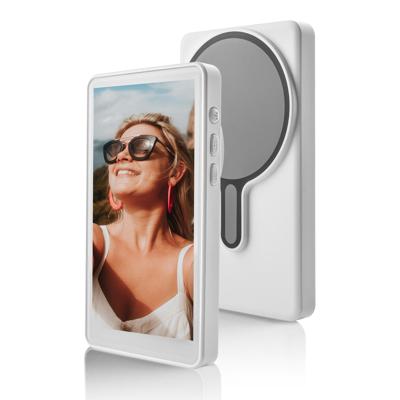 MOJOGEAR VS3 Selfie Vlog Monitor draadloos + bedraad - Wit